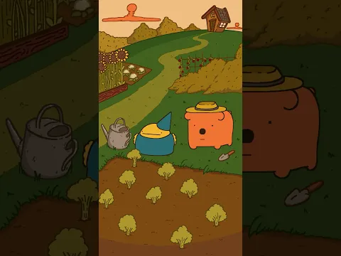 The joy of growing vegetables 🥕🪏 #animation