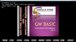 GW BASIC Lectures 12 EDIT FILES COMMANDS