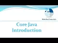 Core Java 01 - Introduction To Java
