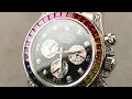 Rolex Daytona Rainbow White Gold 116599RBOW Rolex Watch Review