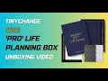 Unboxing the TinyChange 2025 Pro Life Planning Kit