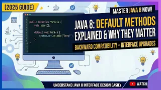 Default Methods in Java 8 Explained Why How to Use With Example 2025