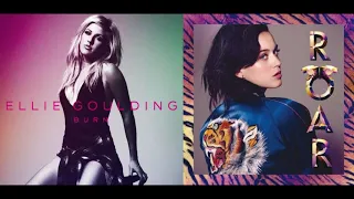 Download Burn (Ellie Goulding) and Roar (Katy Perry) MASHUP MP3