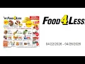 Food 4 Less Weekly Ad - 2026