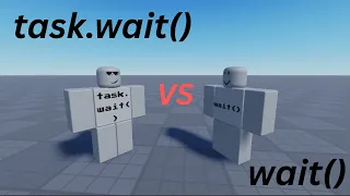 Task wait vs wait