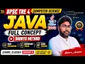 BPSC TRE 4 COMPUTER SCIENCE JAVA EURO - CLASSES Full Concept l Shorts Method
