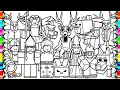 99 Nights in the Forest Roblox New Coloring Pages How to Color The Deer NCS Music