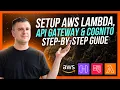 How to Setup an AWS Lambda Function with API Gateway and Cognito