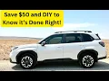 2025 Subaru Forester Oil Change 2 5 Boxer Engine