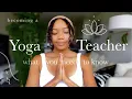 Becoming a Yoga Teacher 101 How to Start Teaching YTT Everything You Need to Know