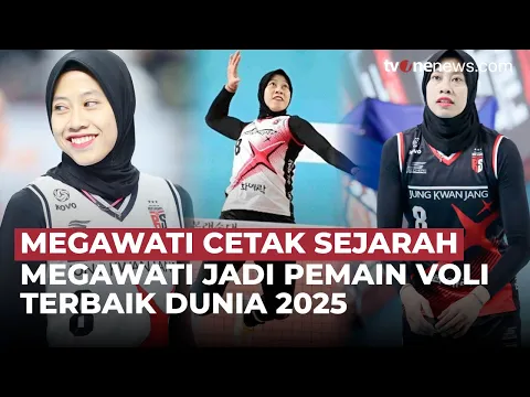 Megawati Hangestri Terpilih sebagai Pemain Voli Terbaik Dunia 2025 Versi Volleybox