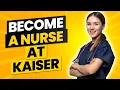 How to get a job at Kaiser Permanente