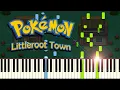 Download Lagu LITTLEROOT TOWN from Pokémon Ruby/Sapphire/Emerald - Piano Tutorial