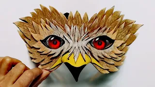 eagle masquerade mask bird mask eagle masquerade mask craft idea foam sheet masquerade mask diy cmr