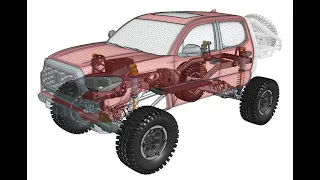 Top down design of complex assemblies with Onshape