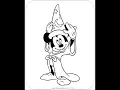 Disneyclips Sorcerer Mickey Coloring Pages