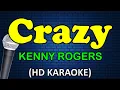 Download Lagu CRAZY - Kenny Rogers (HD Karaoke)