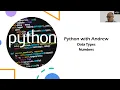 Python Data Types - Numbers