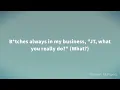 JT - No Bars (Lyrics)