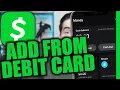 How To Transfer Money To Cash App From a Debit Card
