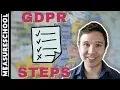 GDPR Compliance - The steps that I take to prepare