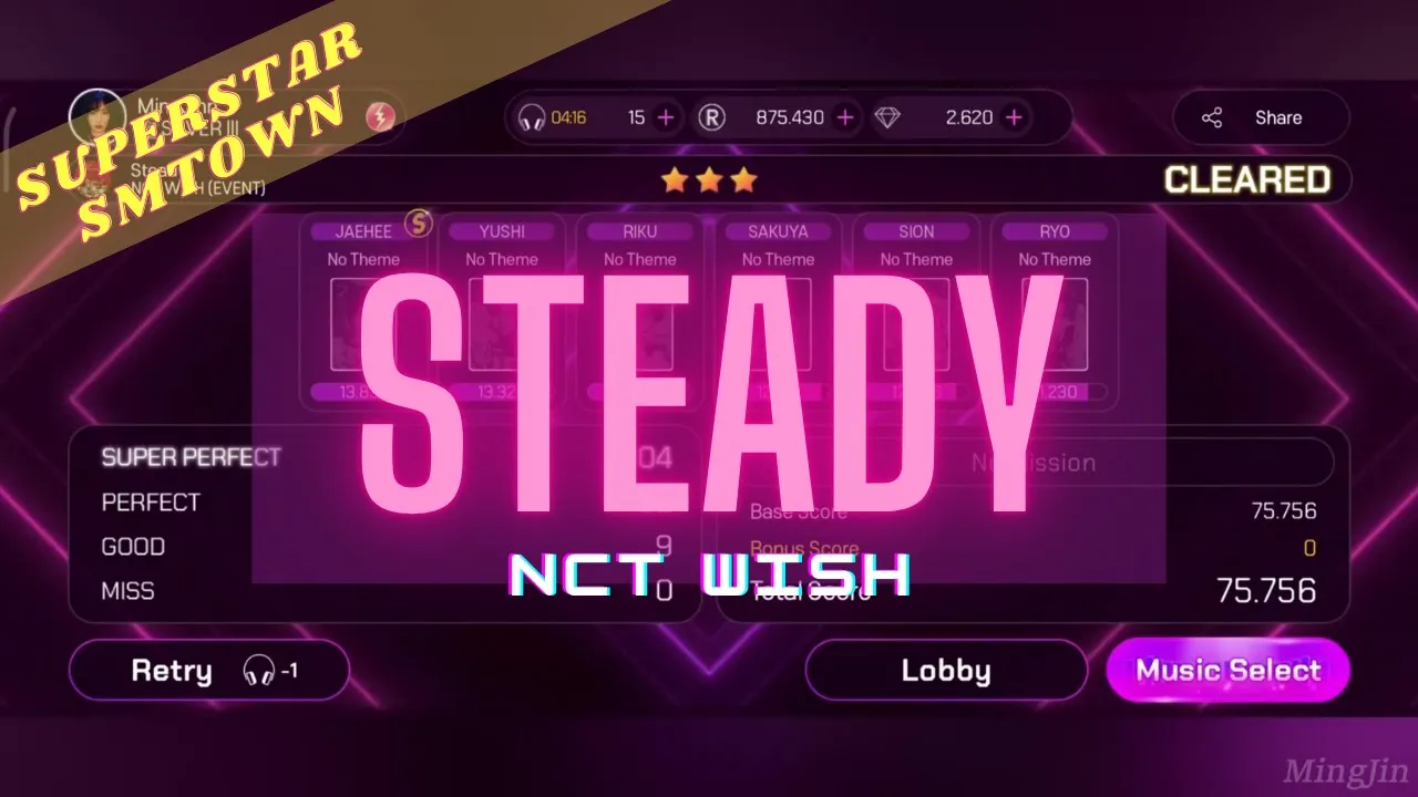 STEADY - NCT Wish | Hard mode ⭐⭐⭐ | SUPERSTAR SM