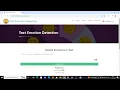 Text Emotion Detection System using Python Django Machine Learning