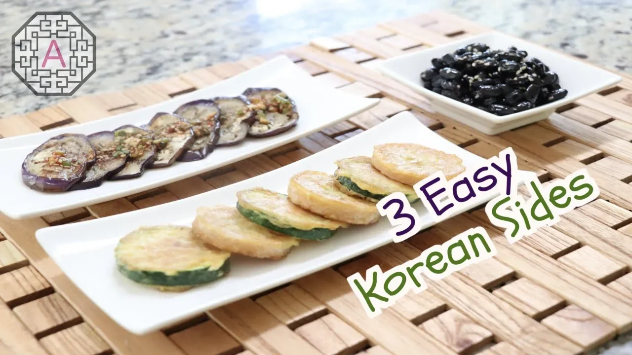 3 Korean Side Dishes Series #4 - Easy (, BanChan)   Aeri