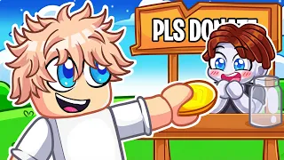 PLS DONATE LIVE GIVEAWAY GIVING ROBUX TO VIEWERS Roblox Live