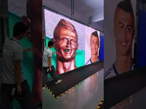 Can you still recognize who he is? #leddisplay #eagerled #ledscreen