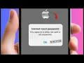 How to Fix This Apple ID is Either Not Valid or Not Supported Cannot Reset Password