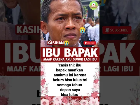 IBU BAPAK MAAF AKU TIDAK LULUS