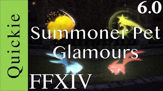 FFXIV Summoner Glamours 6 0