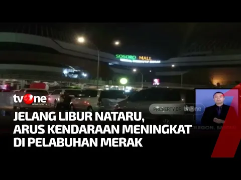 Jelang Nataru Antrean Panjang Mulai Terlihat di Pelabuhan Merak