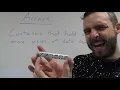 CP12 CORE - Arrays