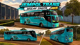 Livery Bus - JEMPOL TRANS  'WULAN SAGITA'   [JB5]  |  IDBS Bus Simulator