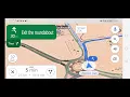 Kuwait driving with Google map navigation