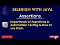 automation testing tutorial for beginners assertion in selenium webdriver testng assertions