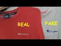 Download Lagu Champion t shirt real vs fake. How to spot original Champion USA tee shirts
