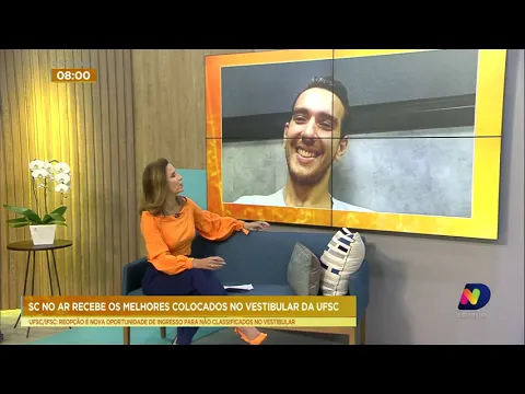 Dois primeiros colocados no vestibular da UFSC falam das suas rotinas de estudo