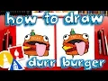 How To Draw The Fortnite Durr Burger