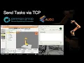 How to send tasks to the robot via TCP