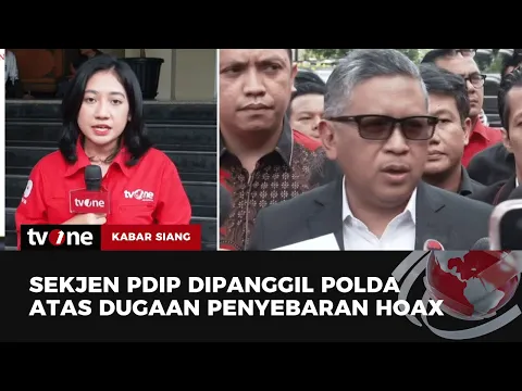 Hasto Penuhi Panggilan Polda Metro Jaya