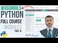 How to Use Modules in Python W3Schools Python Full Course Python for Beginners P