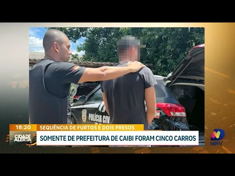 Polícia prende dupla responsável por furtos em residências e veículos na região Oeste de SC