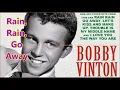 Lagu Rain, Rain, Go Away 1962   Bobby Vinton   +   lyrics