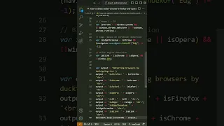 javascript - How to detect Safari Chrome IE Firefox and Opera browsers