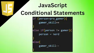 JavaScript Conditional Statements JavaScript tutorial