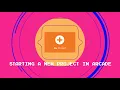Starting a project in Microsoft MakeCode Arcade