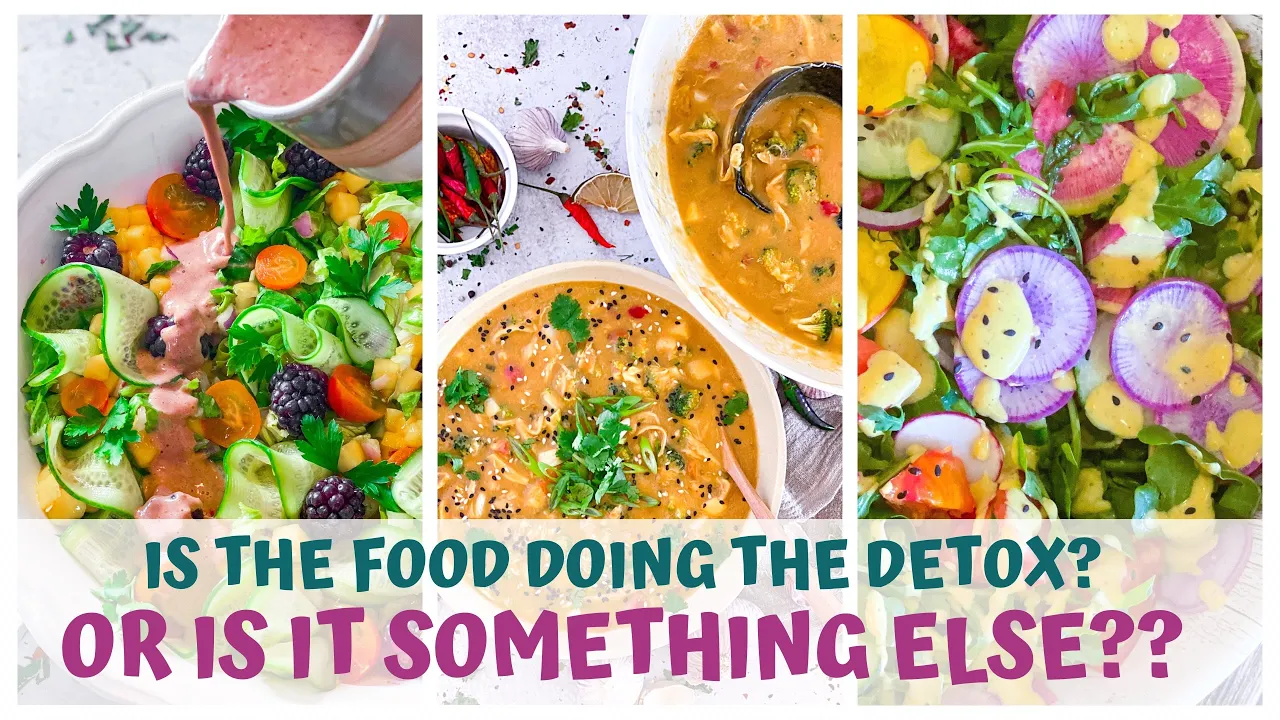 IS THE FOOD DOING THE DETOX  OR IS IT SOMETHING ELSE? RAW FOOD VEGAN DIET